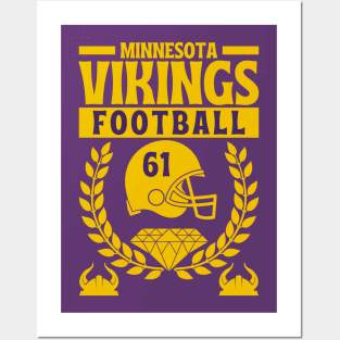 Minnesota Vikings 1961 Edition 2 Posters and Art